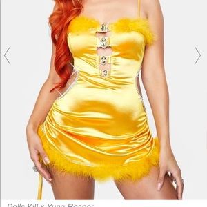 “Sweet like honey” dress by Dolls Kill x Young Reaper.